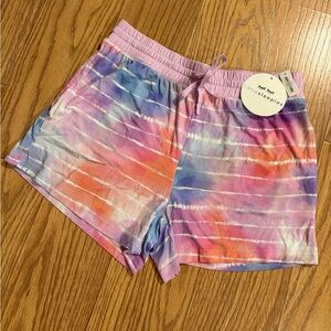 Little Sleepies Tie-Dye Bamboo Pajama Shorts Ladies Size Small